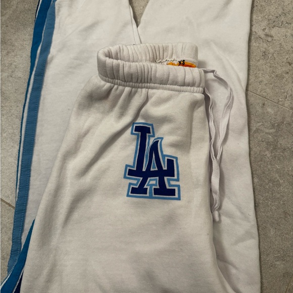 Aviator Nation White and Blue Track Pants - Picture 3 of 3